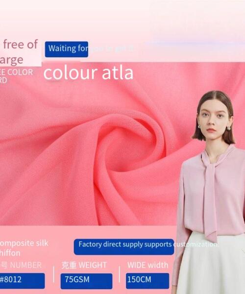 75g composite silk chiffon high-density dress and dress set Chinese Hanfu fabric