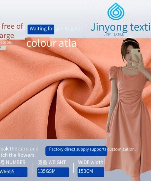 YW6655 broken card hand-grasped floral fabric, lining fabric for home wear, dress, Hanfu, and formal wear