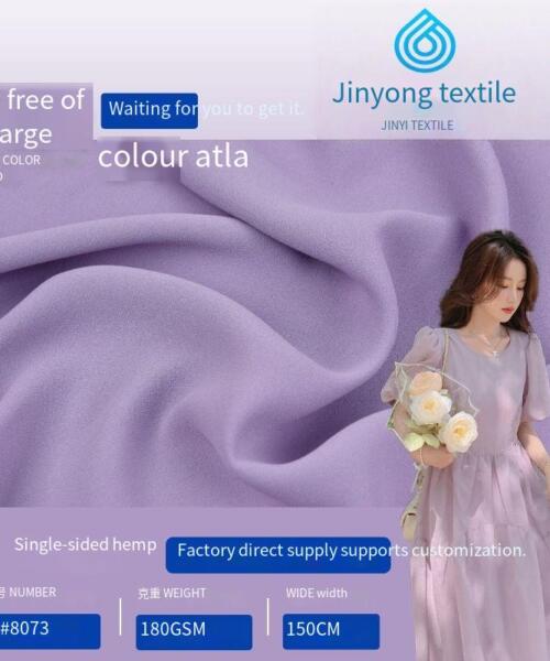 80D single-sided linen-like acetate fabric for shirts, dresses, skirts, and casual pants