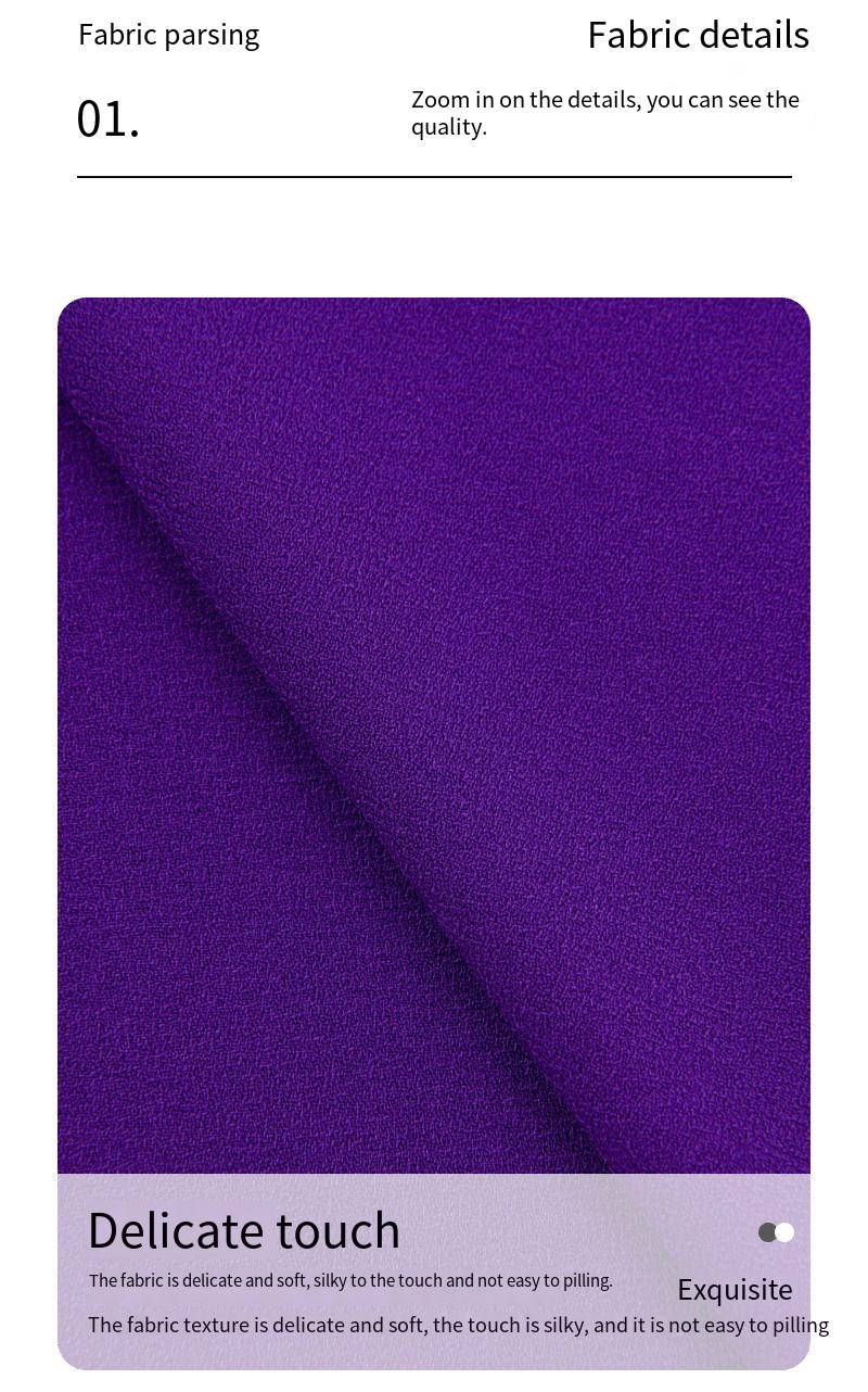 50D composite yarn casual spring and summer fabric, suitable for shirts, dresses, skirts, casual pants, and clothing - Image 3