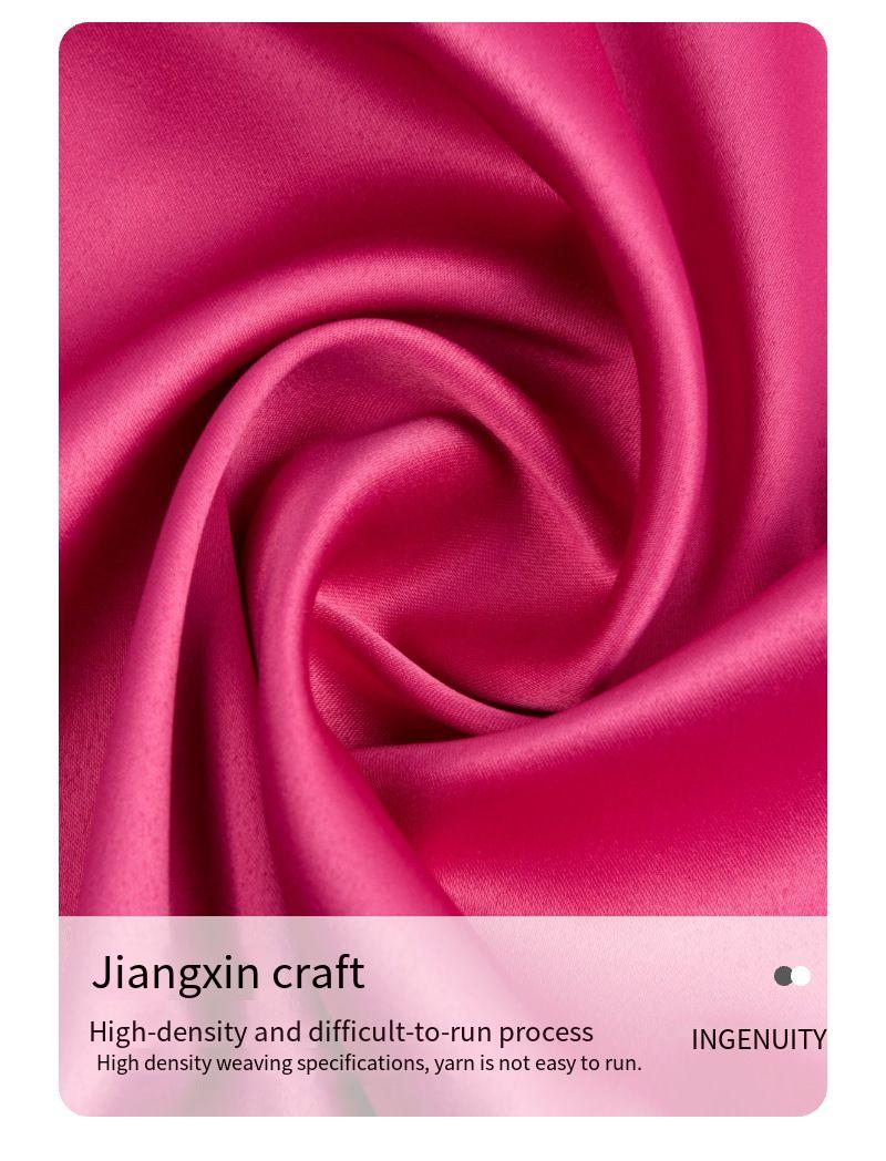 5050 matte stretch satin fabric for home wear, dress, Hanfu, and formal wear - Image 7