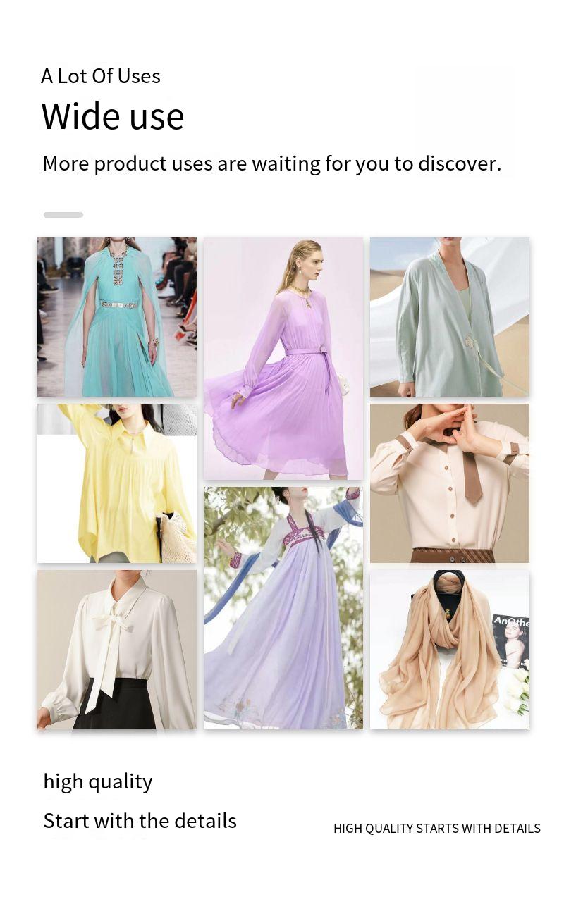 215g imitation acetate eight-meter satin fabric, lining fabric for home wear dresses, Hanfu ceremonial dresses - Image 6